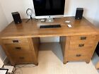 Large Solid Oak Desk