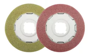 Original Sebo DISCO Restaurations-Set 3286ER40 Rotes und Gelbes Pflegepad - Picture 1 of 3