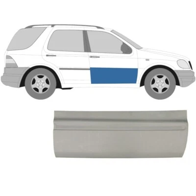 MERCEDES M-CLASS W163 1998-2005 FRONT DOOR SKIN REPAIR PANEL / RIGHT RH - Image 1 of 2