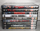 WRESTLING DVD BUNDLE x9 COLLECTION WWE 2020 2019 2014 TLC ROYAL RUMBLE BACKLASH