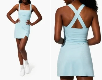 EleVen by Venus Williams Ice Queen Dress Women's Size S Ice Blue Athleisure Wear - Image 1 of 4