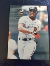 Kevin Mitchell San Francisco Giants 1989 Pacific Card Baseball's Best Four #7 NM
