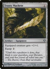 MTG The List Trusty Machete #209 Zendikar