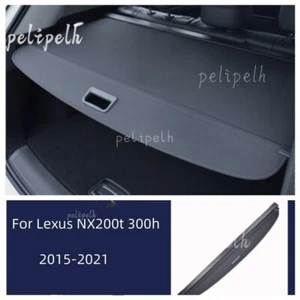 For Lexus NX200t 300h 2015-21 Retractable Cargo Cover Rear Trunk Security Shade - Picture 1 of 8