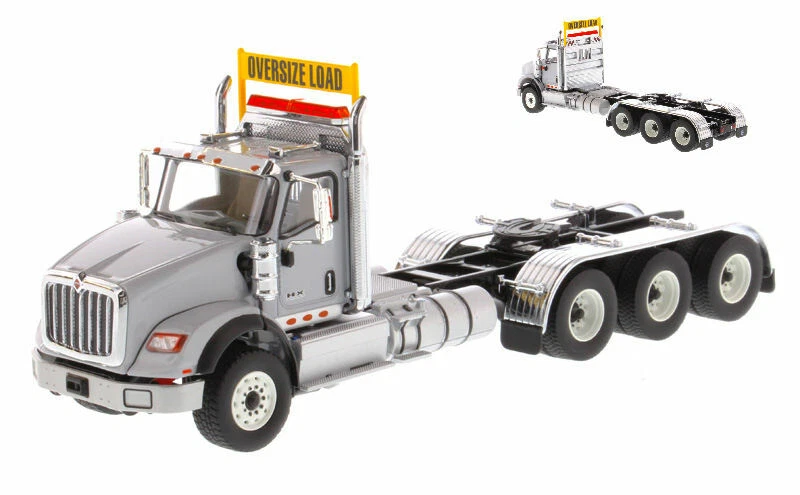 Hx620 Tridem Tractor Grey Camion Truck 1:50 Model DIECAST MASTERS - Immagine 1 di 1