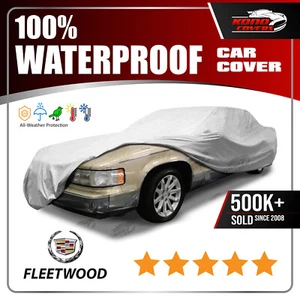 CADILLAC FLEETWOOD 1993-1996 CAR COVER - 100% Waterproof 100% Breathable - Picture 1 of 11