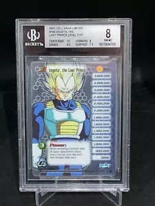 2001 DBZ Score - #193 Vegeta, The Last Prince - Hi-Tech Limited - BGS 8.0 - Picture 1 of 2