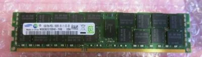 Samsung 16GB 2Rx4 PC3L-10600R DDR3 ECC REG Server Memory RAM M393B2G70BH0-YH9 - Image 1 of 3