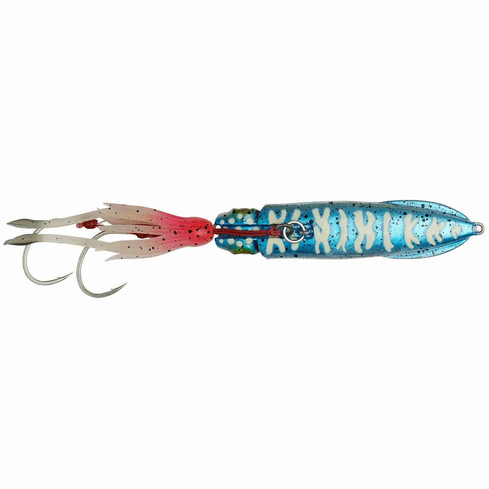 Savage Gear SWIMSQUID INCHIKU Pilker 9cm-120g/ 10,3cm-180g Norwegen Köder Meer - Bild 1 von 1