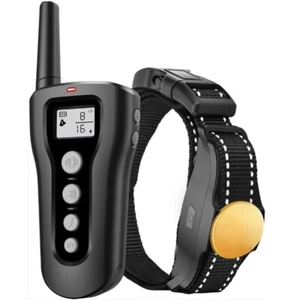 Rechargeable Dogs Training Collar with 1000Ft Remote for Medium Large Dogs - Picture 1 of 6