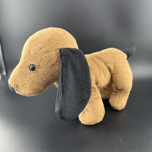 Manhattan Toy Co Puppy Dog Plush Black Brown Pooch Party Sniffy 2015 - Picture 1 of 9