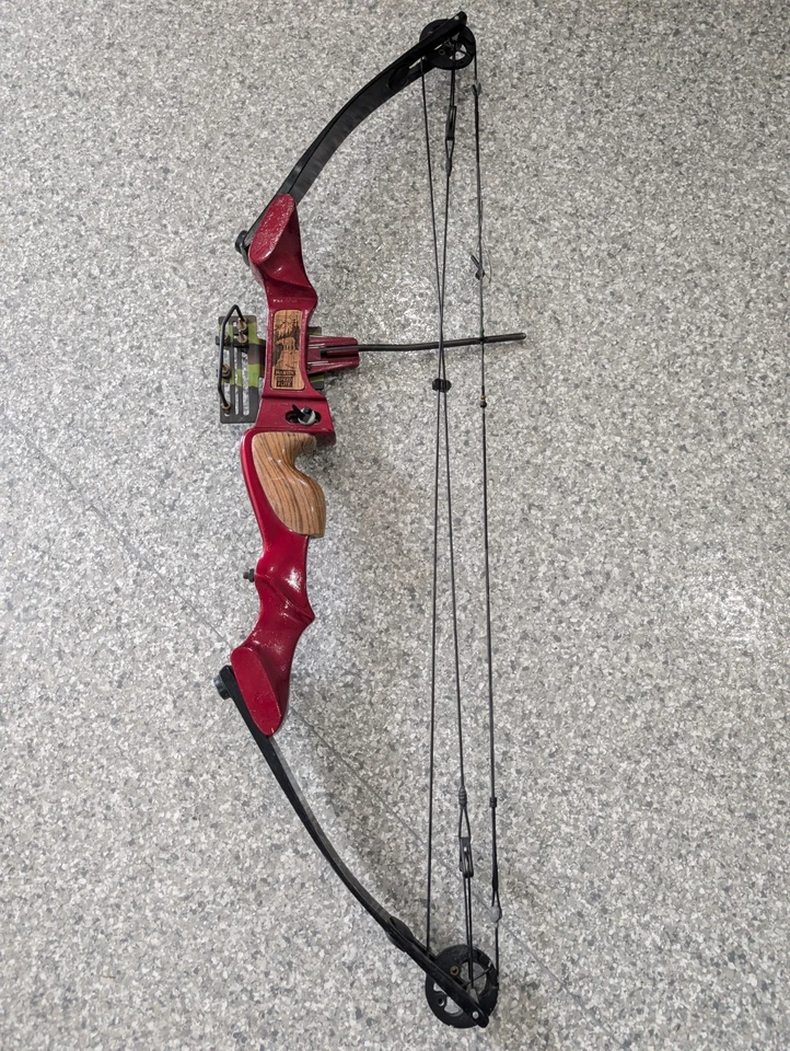 Martin M41 Cougar Speed Flite 50-70# Archery Bow Hunt Master 3100 Red Compound  - Image 1 of 4