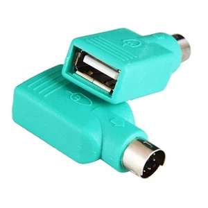 USB Male to for PS/2 Female Adapter Converter Usb Connector for PC Laptop - Picture 1 of 6