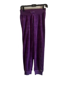 VILLERVALLA Youth Size EU 146 US 11-12 Purple Velour Jogger Pants NWT - Picture 1 of 8