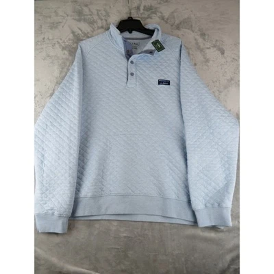 L.L. Sudadera Pullover Acolchada a Presión Bean Azul Claro XXL Ajuste Tradicional Nueva con Etiquetas Foto 1 de 4