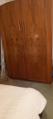 Austin Mid Century Double Wardrobe - Image 1 of 4