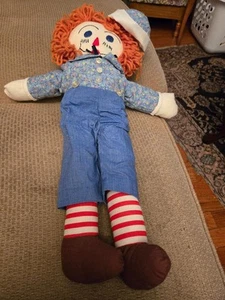 vintage 19" ragedy andy doll with black bow - Picture 1 of 5