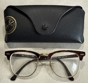 Gafas Ray Ban, solo monturas, RB 3016 CLUBMASTER W0366, 3N, marrón - ¡Muy bonitas! - Imagen 1 de 15