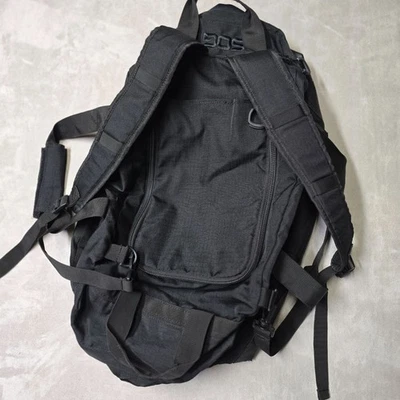 Mochila carteiro tático preta Sog bolsa de bagagem e alças Molle - Imagem 1 de 4