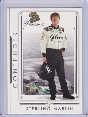 Sterling Marlin 2007 Press Pass Premium card 13 - Image 1 of 2