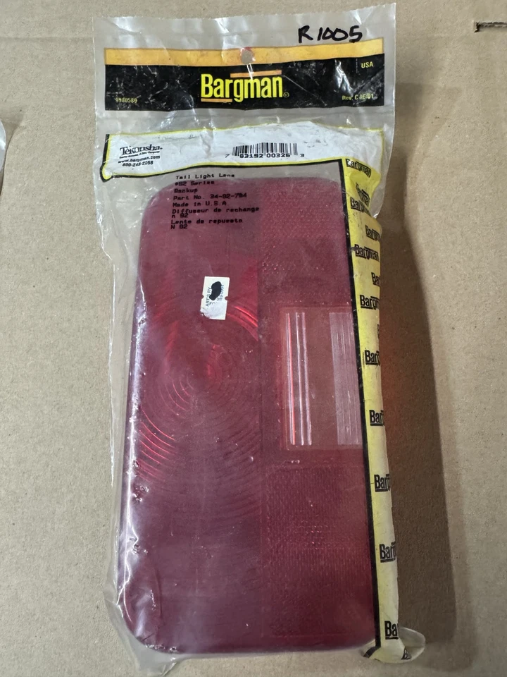 LENTE DE REPUESTO BARGMAN 34-92-704 Foto 1 de 1