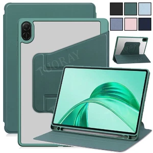 For Huawei Honor Pad X8A 11" 2024 Tablet Case Tri-Folding Rotating Stand Cover - Picture 1 of 62