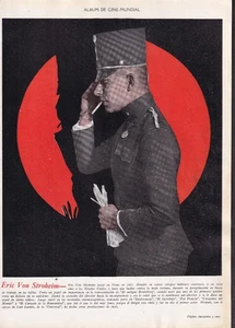 2-sided 1920's Ad for silent film actors Erich Von Stroheim & Betty Compson - Picture 1 of 2