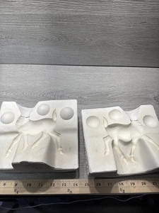 Stampo in ceramica vintage corpo renna olandese 598 - Foto 1 di 8