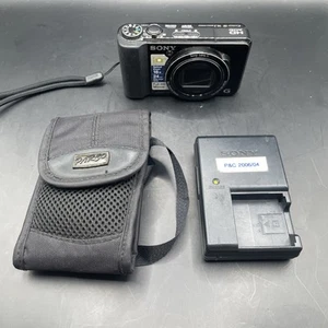 Sony DSC-HX9V Cyber Shot G 16,2MP Digital Camera With Case & Charger Cradle - Picture 1 of 9