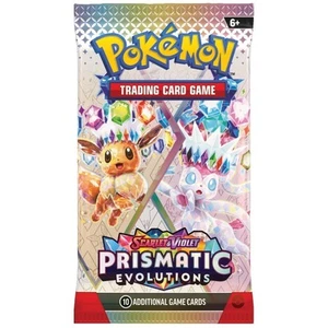 Pokemon SV8.5 Prismatic Evolutions Booster Pack | Eevee und Sylveon - Bild 1 von 1