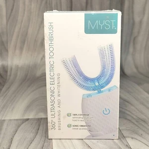 MYST 360 Ultrasonic Electric Toothbrush Brushing and Whitening AY-681 NIB - Picture 1 of 8