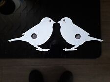 2  bird  air vent for shed doors / cupboard / summerhouse handmade from wood 