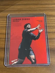 2024 Metal Universe Logan Diggs Precious Metal Gems Red /100 - #RMU-49 - Picture 1 of 2