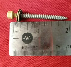 Tornillos de techo/revestimiento de metal Sierra Tan de 10x 2", madera - Imagen 1 de 6