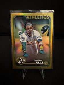 2024 Topps Series 1 - Gold Foil #21 Esteury Ruiz - Bild 1 von 2
