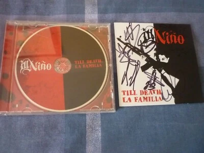 Ill Niño – Till Death, La Familia (2014 signed album) USA Latin Nu Metal - Image 1 of 2