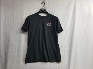 Billabong T-Shirt Boys XL Black Premium Basic Crew Neck Short Sleeves Cotton - Picture 1 of 8