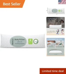 Cuscino Corpo Regolabile in Memory Foam per Supporto Completo del Corpo, 20x54 - Foto 1 di 10