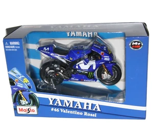 Maisto - YAMAHA Movistar #46 Valentino ROSSI (GP 2018) Model Scale 1:18 - Picture 1 of 1