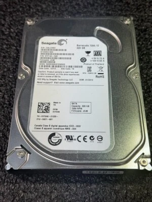 Dell 1FX4K ST3320413AS 9YP14C-520 320GB 7.2K RPM FW JC49 DC 12313 SATA 3.5" HDD - Image 1 of 4