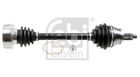 Drive Shaft fits VW POLO 9N, Mk4 1.9D Front Left 01 to 12 With ABS ASY Febi New