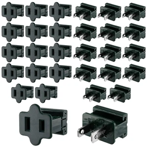 30Pcs Light Slip Plug SPT-2 Vampire Plugs Male and Female, Zip Plug for Holiday - Picture 1 of 12