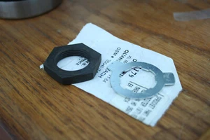 HARLEY K Model & Sportster 1971/Early 1984 Transmission Sprocket Nut & LOCK TAB - Picture 1 of 1