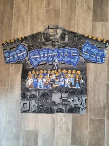 Cruisin Low Vintage 90s Homies Men’s Button Down Black Lowrider Shirt - Picture 1 of 8