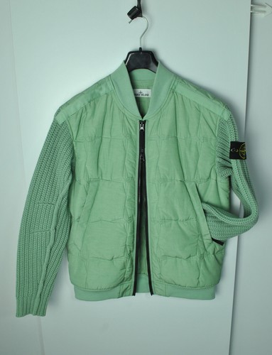 Stone Island Cupro Cotone Tella con tecnologia Primaloft Isolante e maglia