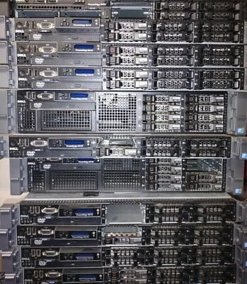 Dell PowerEdge R610 Server 2x L5640 2.27GHz =12Core 8GB DVD NO OS  - Image 1 of 3