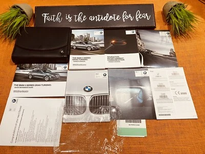 💥 BMW SERIE 5 GT 535i 550i 2013 xDRIVE GRAN TURISMO MANUAL DEL PROPIETARIO + NAVEGACIÓN BK NUEVO Foto 1 de 4