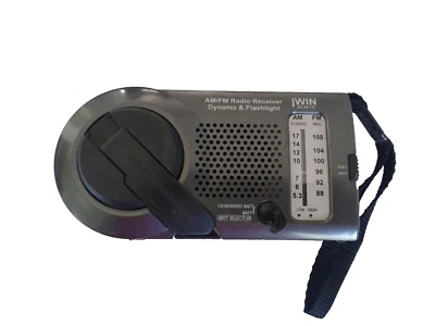 Receptor de radio AM/FM Dynamo con linterna Foto 1 de 4