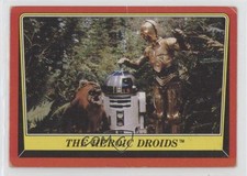 1983 Topps Star Wars: Return of the Jedi R2-D2 C-3PO Wicket W Warrick #129 0u9y