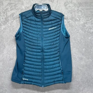 Eddie Bauer Gänsedaunen Puffer Weste Damen M First Accent Türkis Stepppaket - Bild 1 von 15